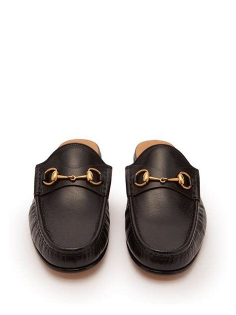 loafers dame gucci|gucci backless loafer.